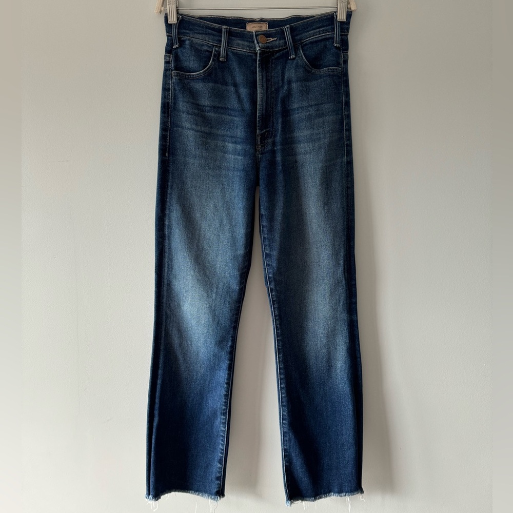 Mother Denim The Hustler Ankle Fray Size 24